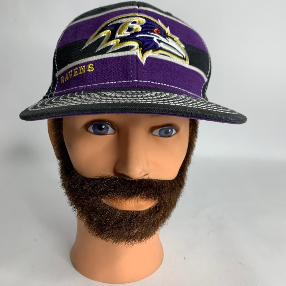 Baltimore Ravens Reebok NFL Team Apparel Relaxed Stretch Fit Cap Hat
